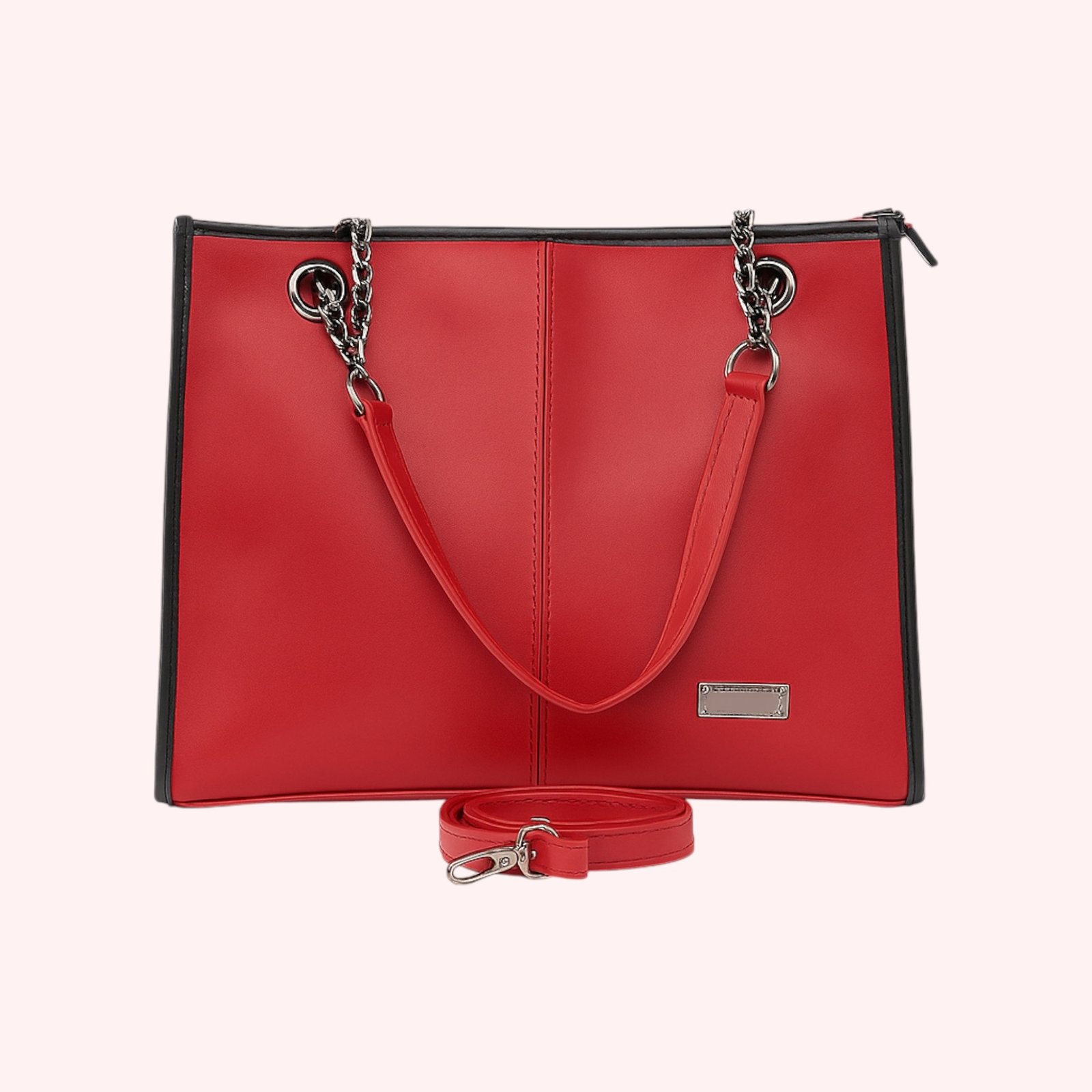 tot bag red